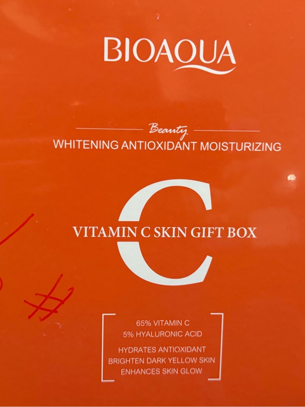 Aqua Vitamin C Moisturizer Gift Set - Orange Radiance